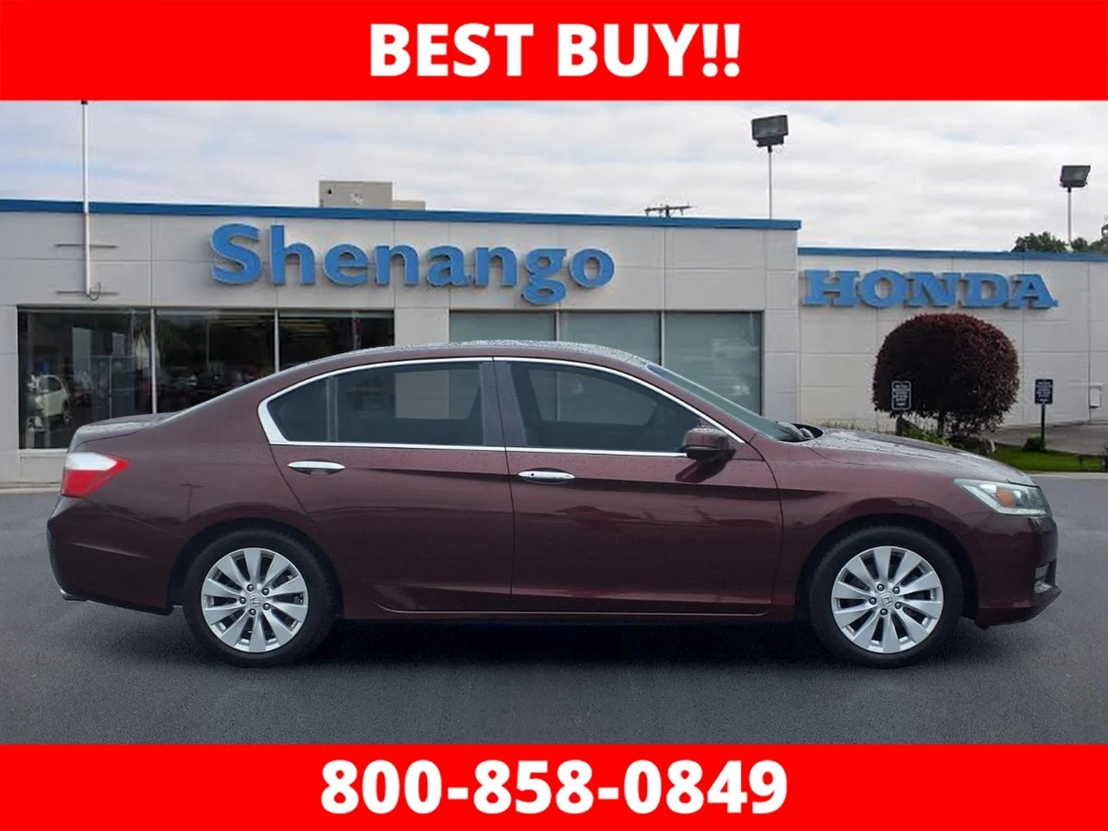 Used 2014 Honda Accord EX-L V-6 with VIN 1HGCR3F83EA011658 for sale in Hermitage, PA