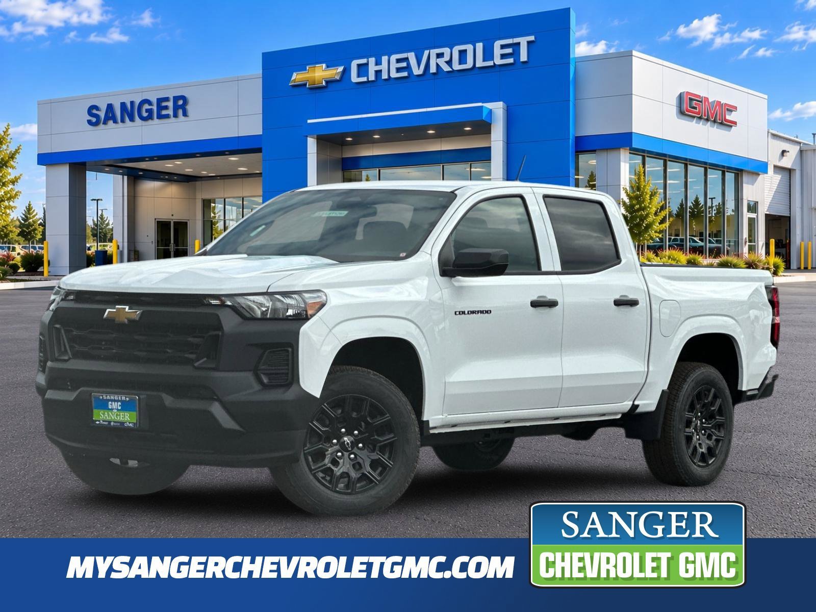 2026 Chevrolet Colorado WT Crew Cab for sale - Stock #26T1295 - White - New at My True Fleet