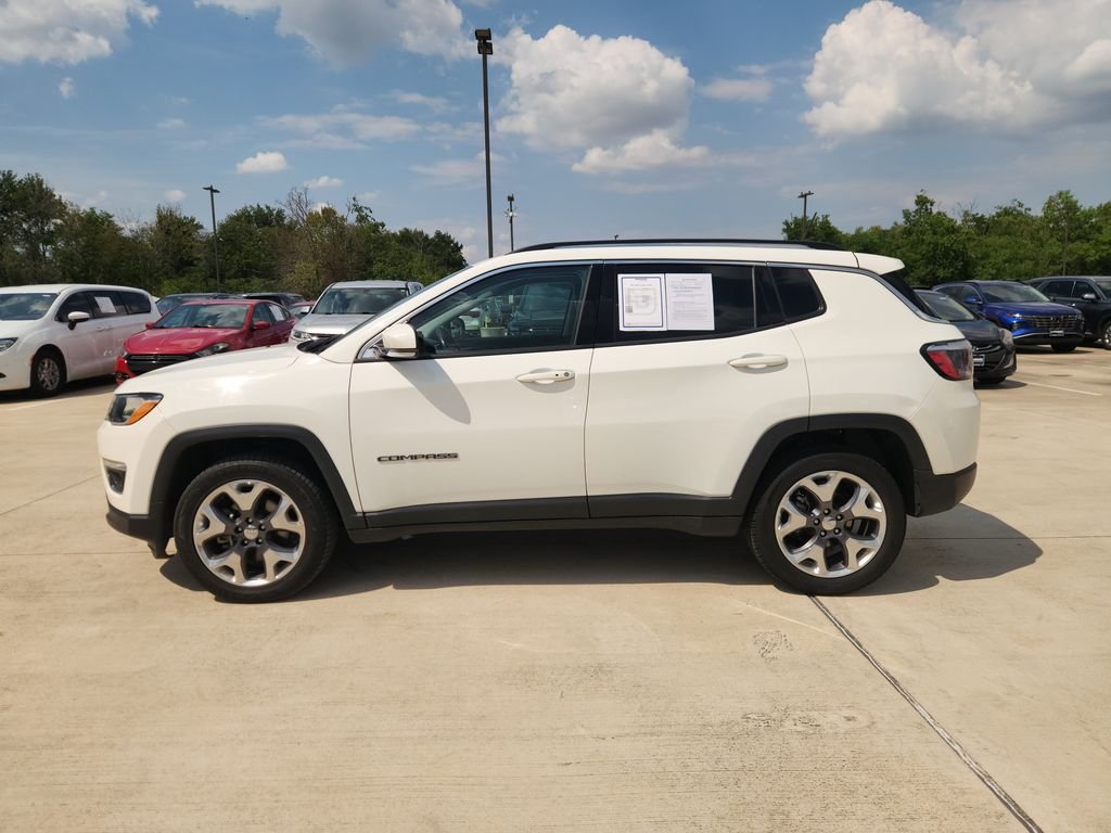 Used 2021 White Clearcoat Jeep Limited image 5