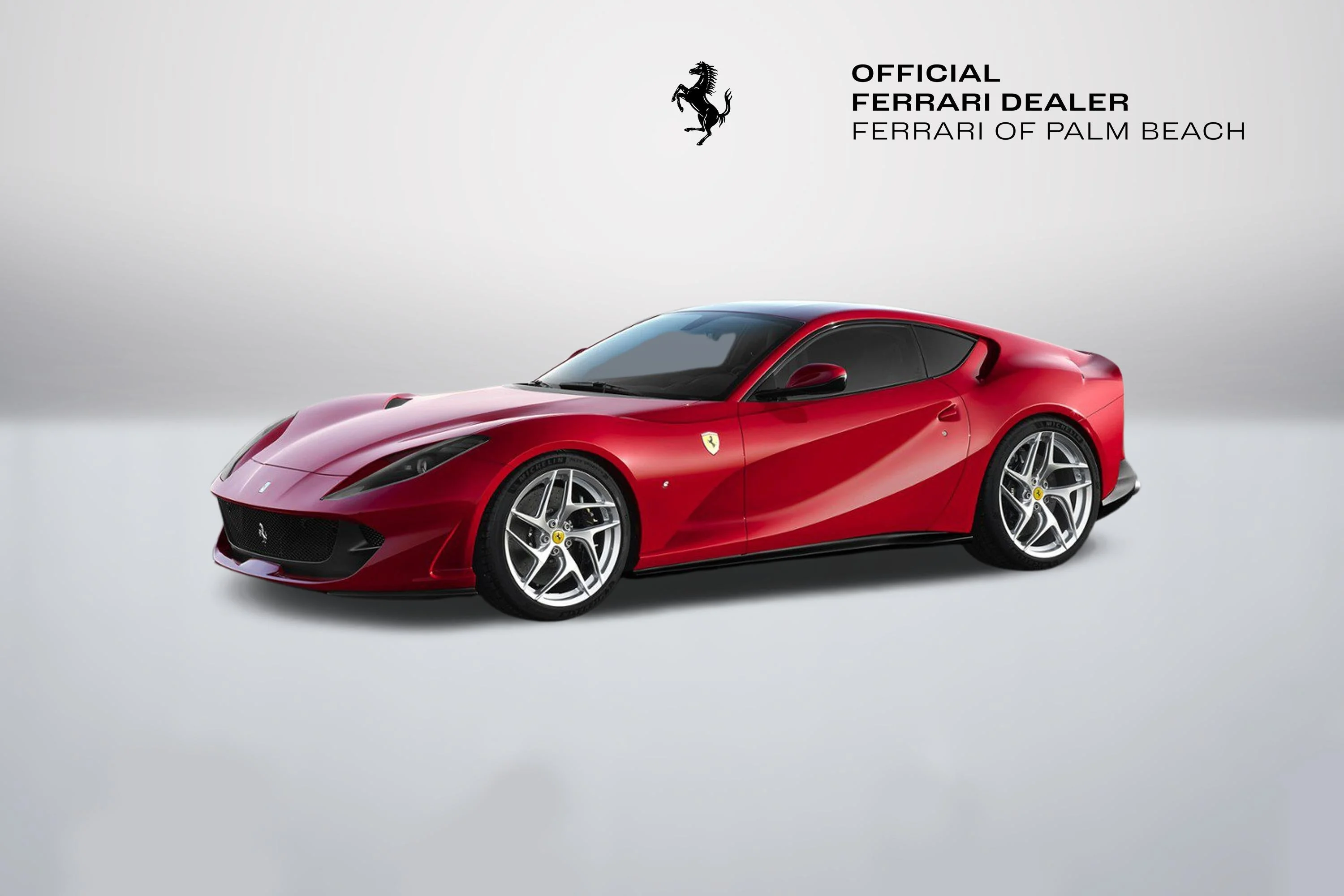 Certified Used 2018 Rosso Fuoco Ferrari Base image 1