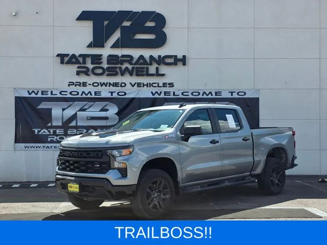 Pre-Owned 2025 Chevrolet Silverado 1500 Custom Trail Boss