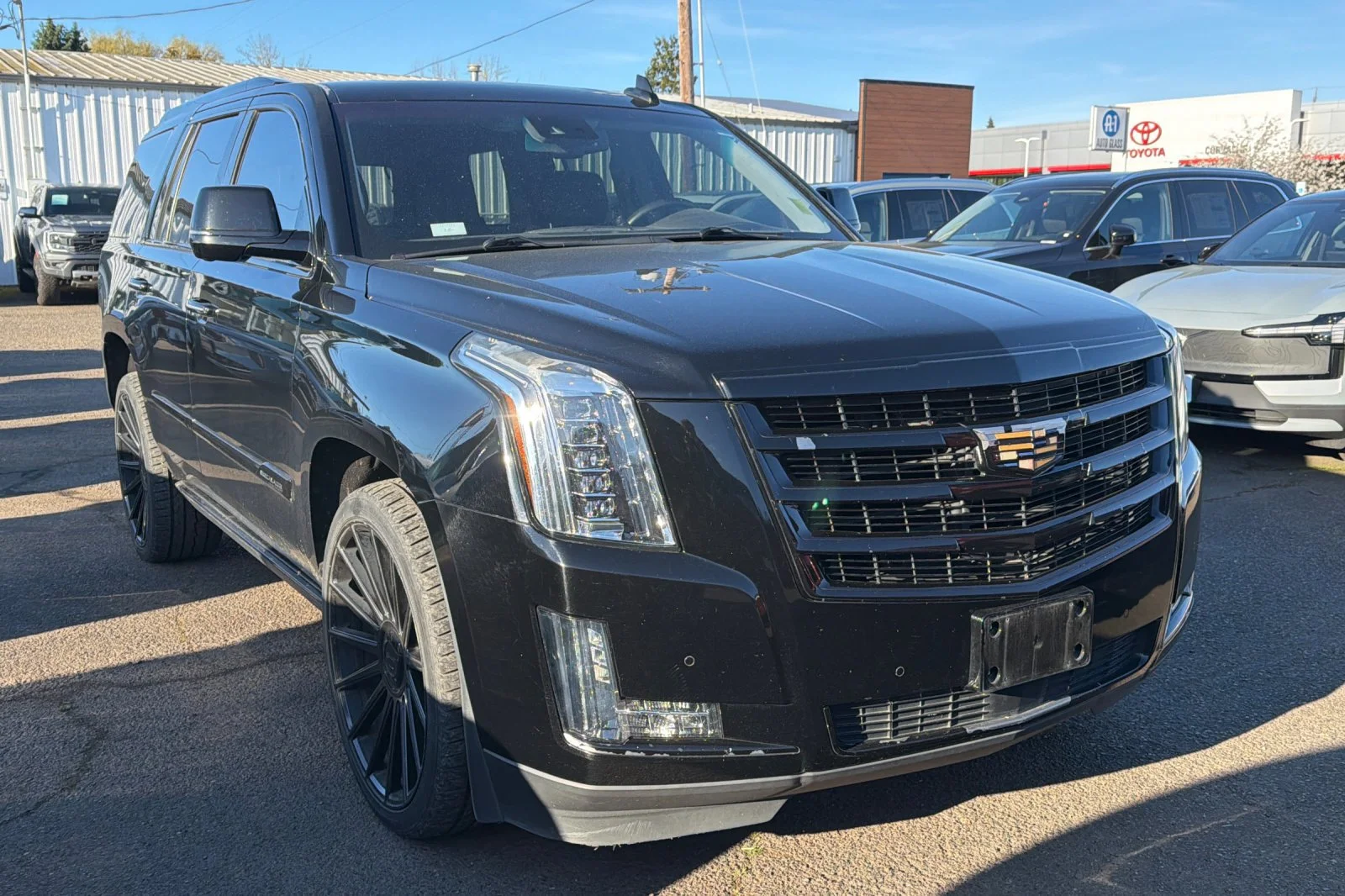 Used 2016 Black Raven Cadillac Premium Collection image 2