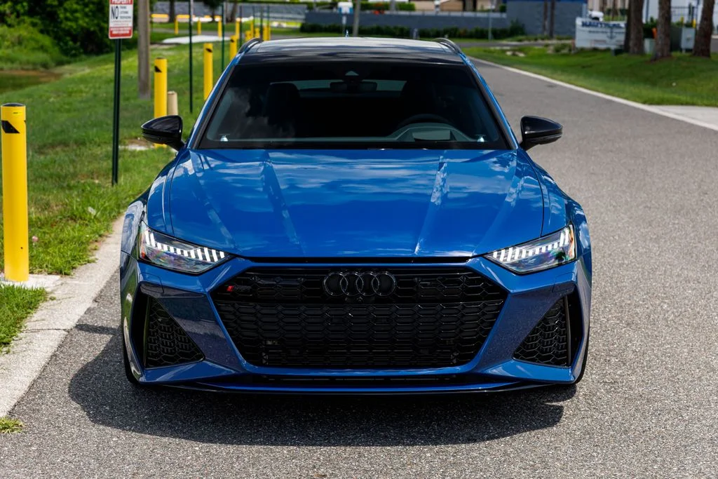 Used 2025 Blue Audi 4.0T image 8