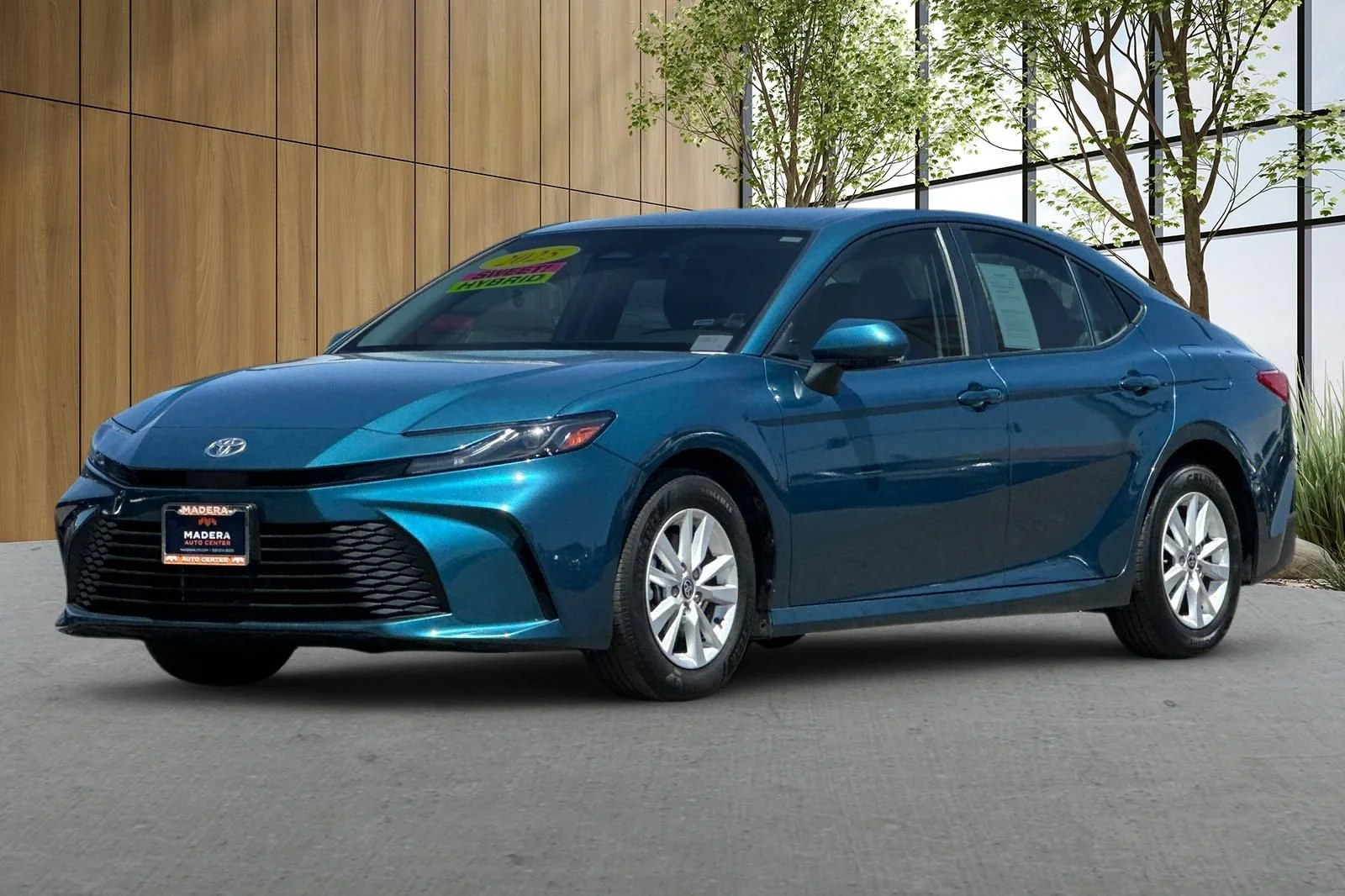 Used 2025 Blue Toyota LE image 8