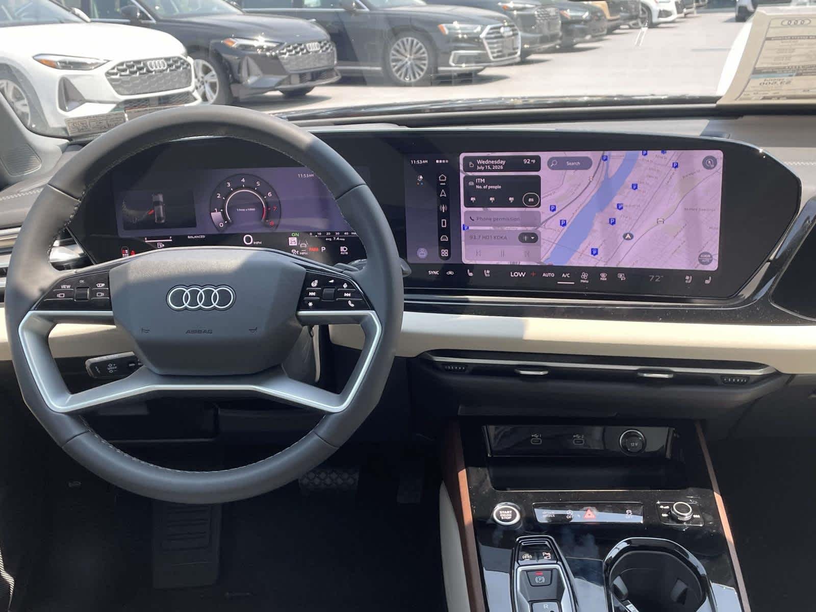 New 2026 0E0E/Black Audi Premium Plus image 3