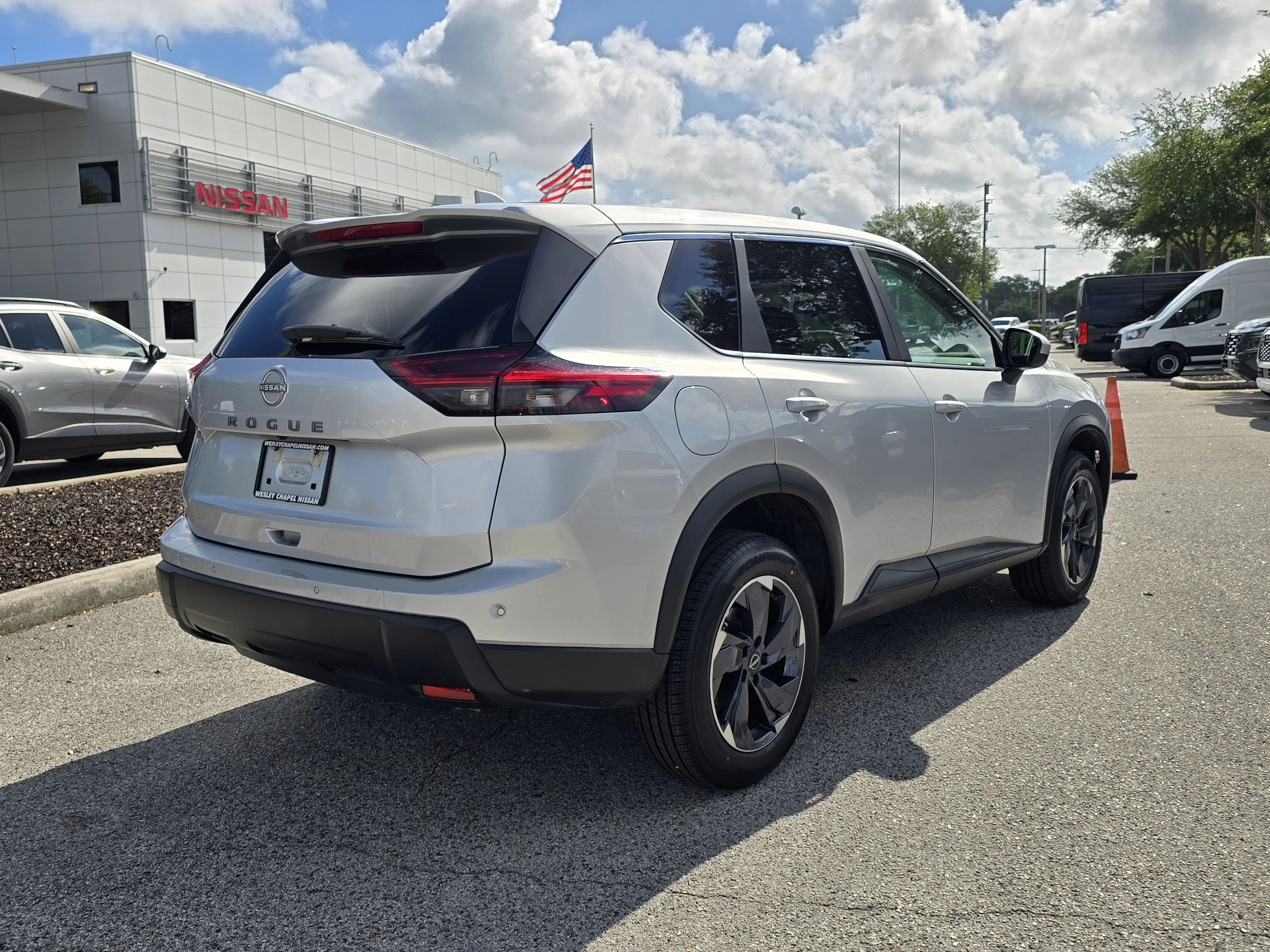 Certified Used 2025 Brilliant Silver Metallic Nissan SV image 8
