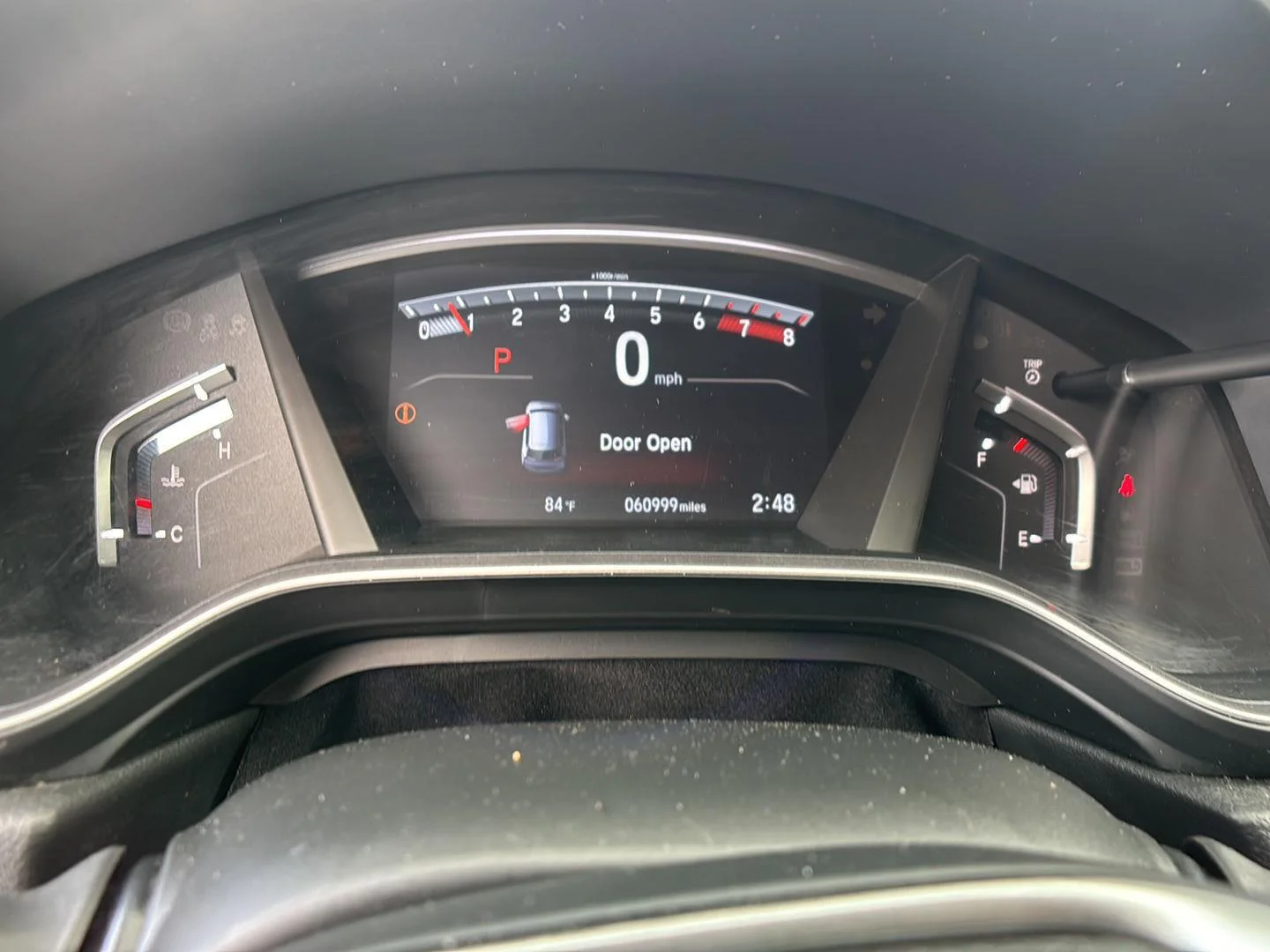 Used 2018 Obsidian Blue Pearl Honda EX image 3