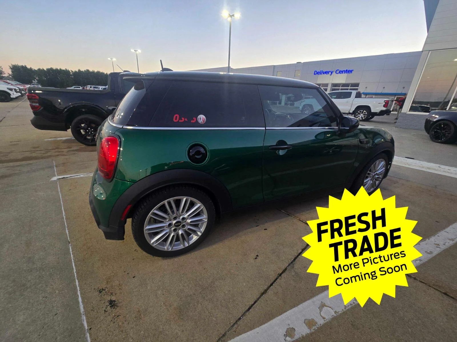 Used 2022 British Racing Green IV Metallic MINI Cooper S image 4