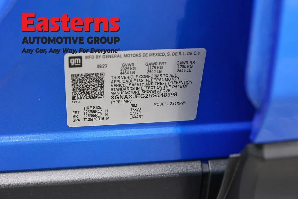 Used 2024 Blue Chevrolet LT image 34