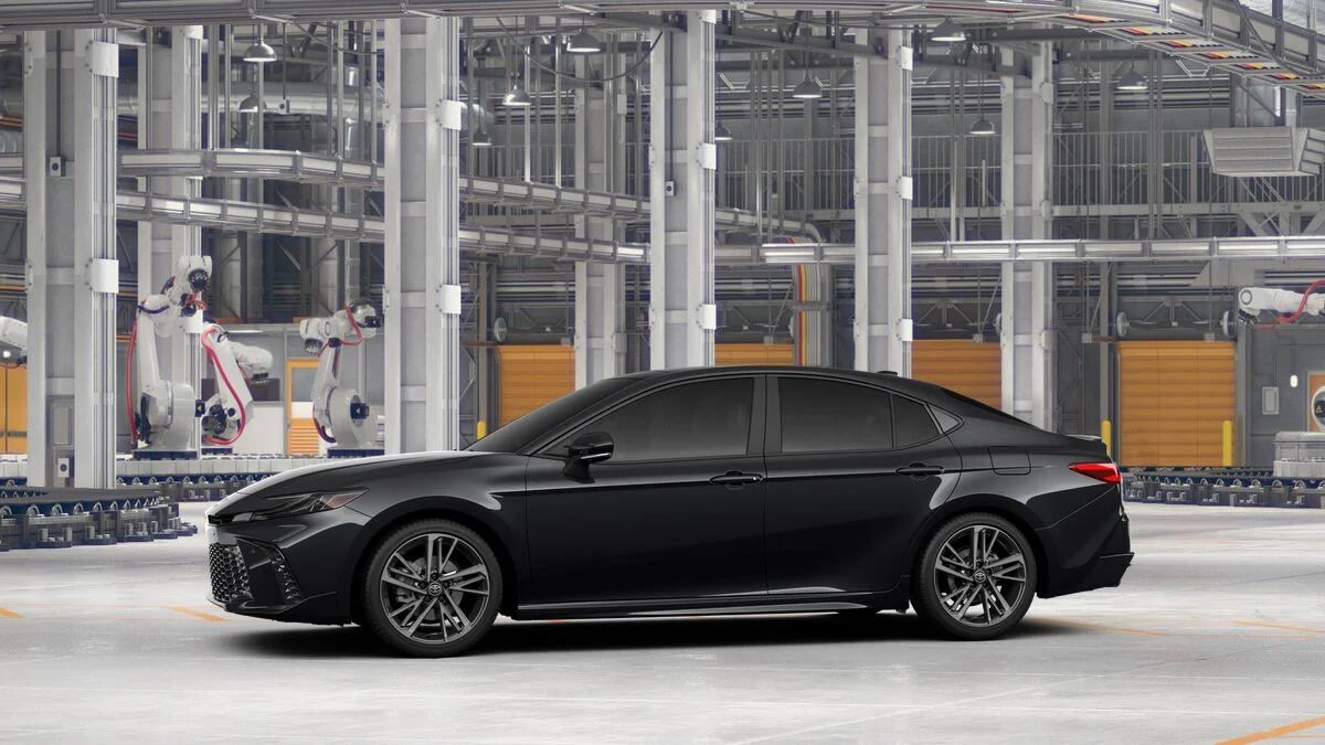 New 2026 Midnight Black Metallic Toyota XSE image 3