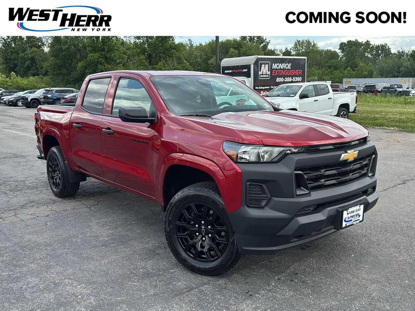 Used 2026 Radiant Red Chevrolet Work Truck image 1