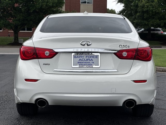 Used 2015 Moonlight White INFINITI AWD/Heated Steering Wheel/Rear Camera image 5