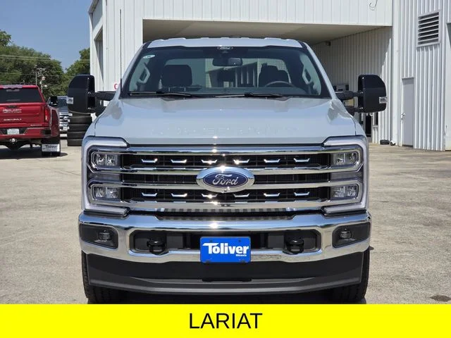New 2026 Glacier Gray Metallic Tri-Coat Ford F-250® Lariat® image 3