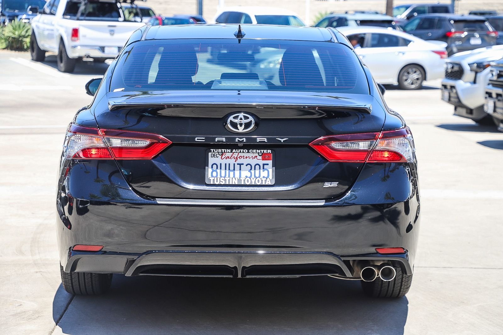 Certified Used 2021 Black Toyota SE image 7