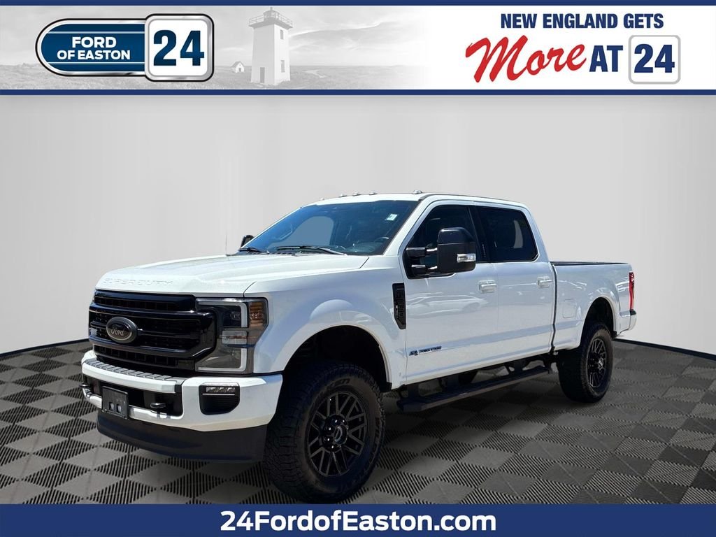 Used 2022 White Ford Lariat image 1