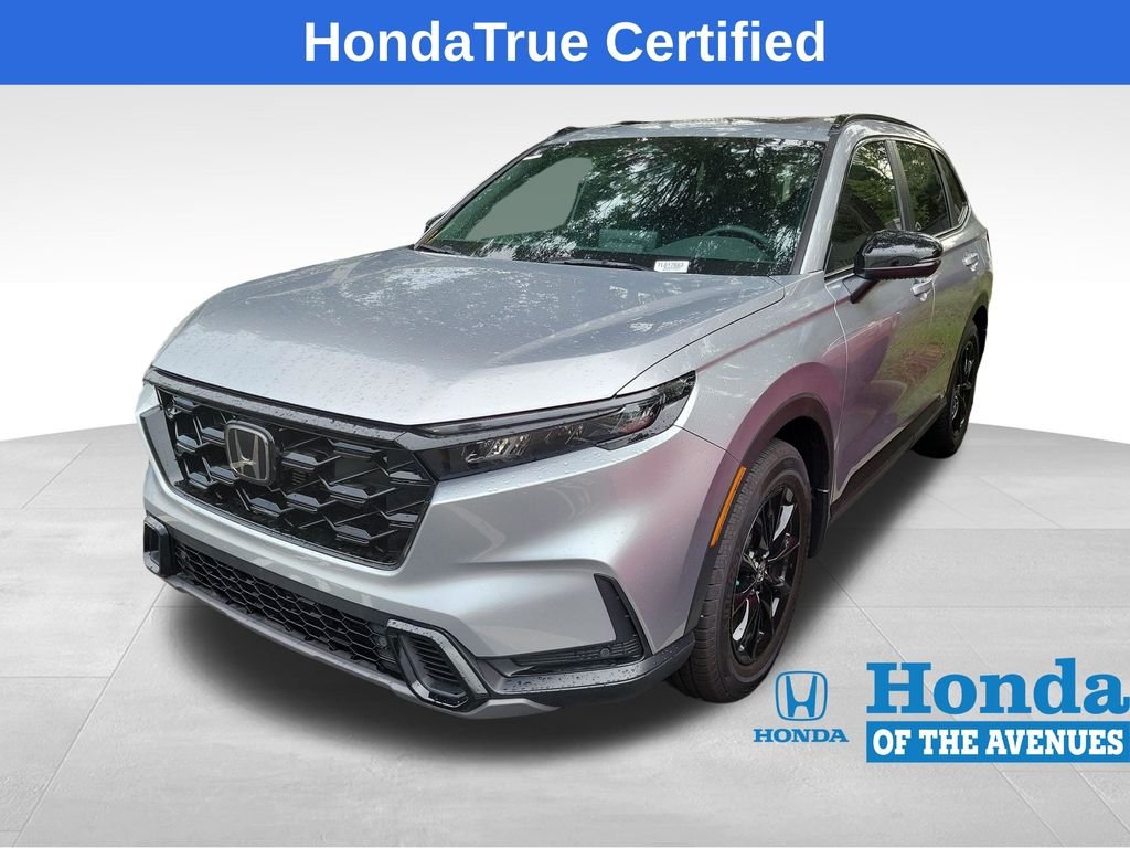 Certified Used 2026 Solar Silver Metallic Honda 2WD Sport-L Hybrid image 4