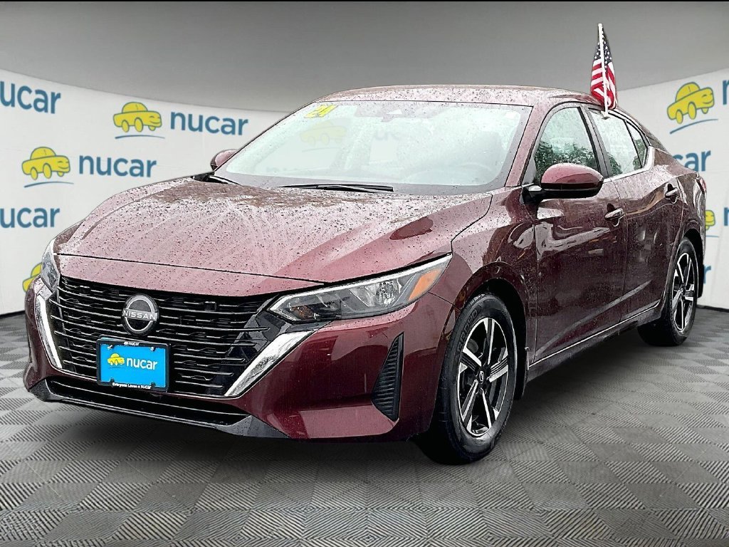 Used 2024 Red Nissan SV image 3