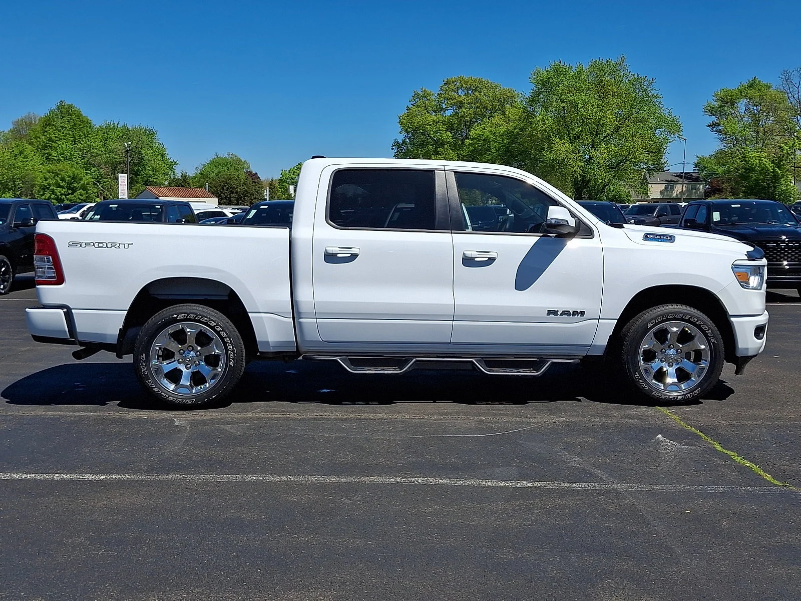 Used 2022 Bright White Clearcoat Ram Big Horn/Lone Star image 7