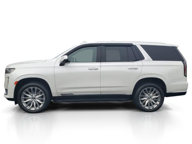 Used 2023 CRYSTAL WHITE TRICOAT Cadillac 4WD Premium Luxury image 4