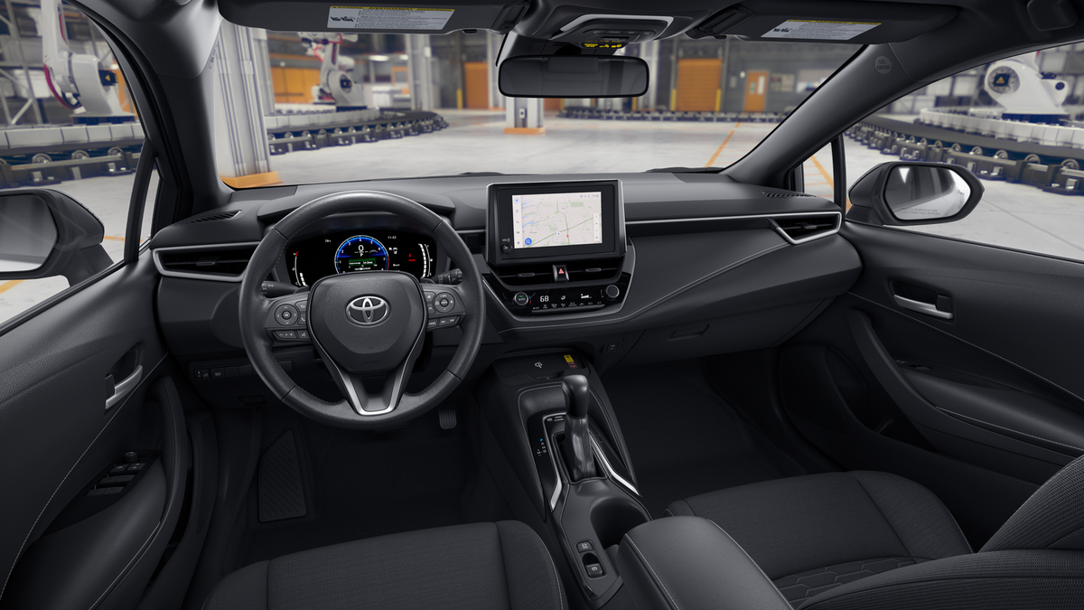 New 2027 Wind Chill Pearl with Black roof Toyota SE image 19