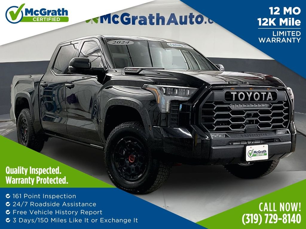 Used 2024 Black Toyota TRD Pro image 1