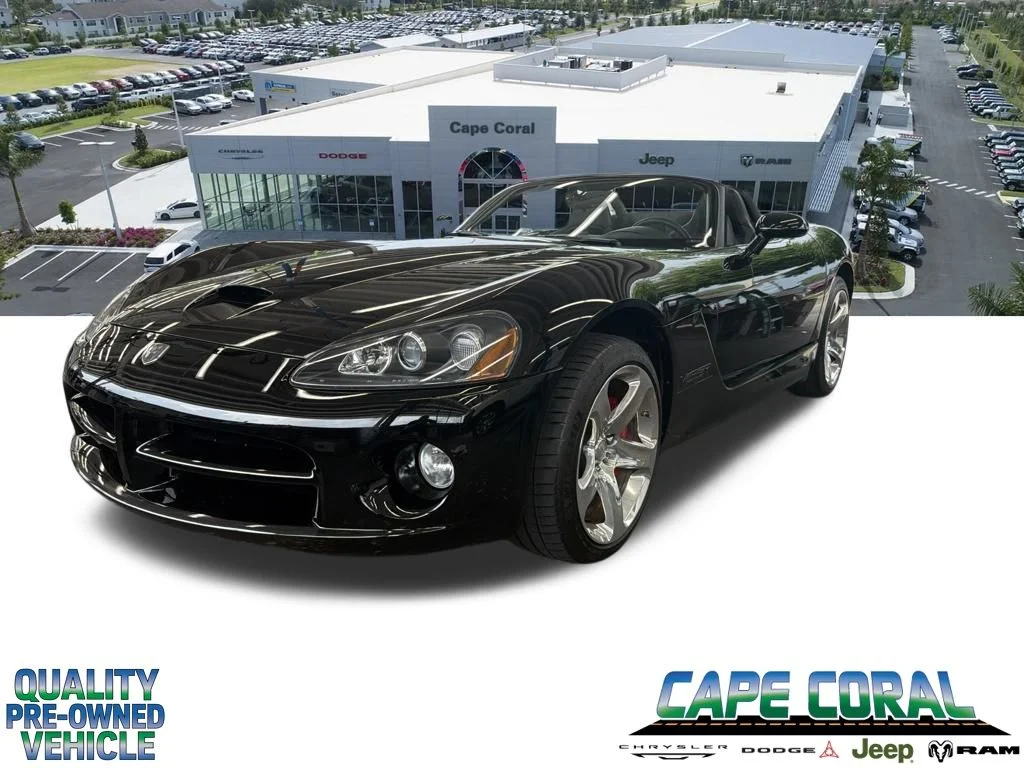 Used 2005 Black Dodge SRT10 image 1
