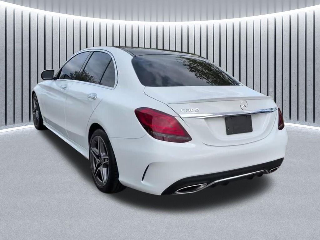 Used 2021 White Mercedes-Benz C 300 image 12