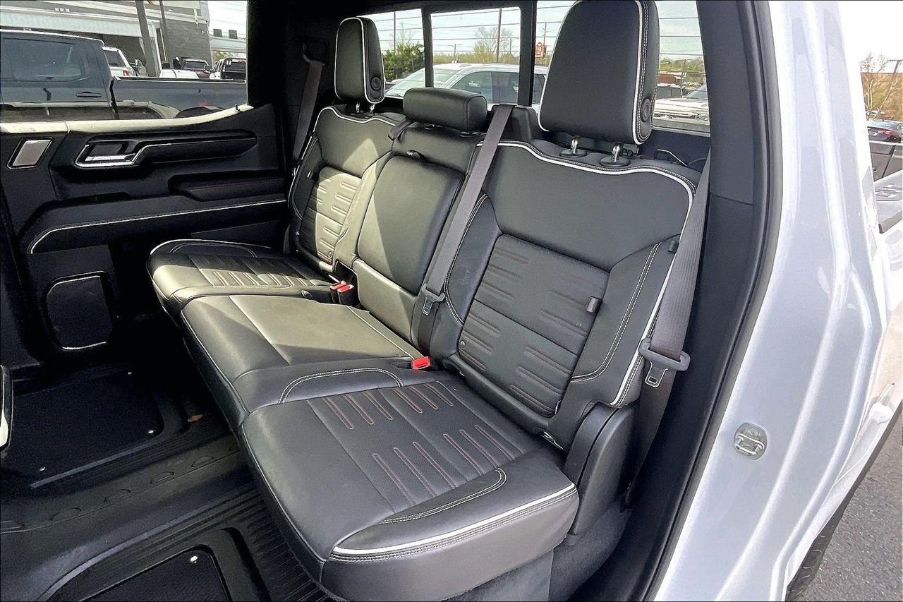 Used 2024 Summit White GMC 4WD Crew Cab Short Box AT4X image 25