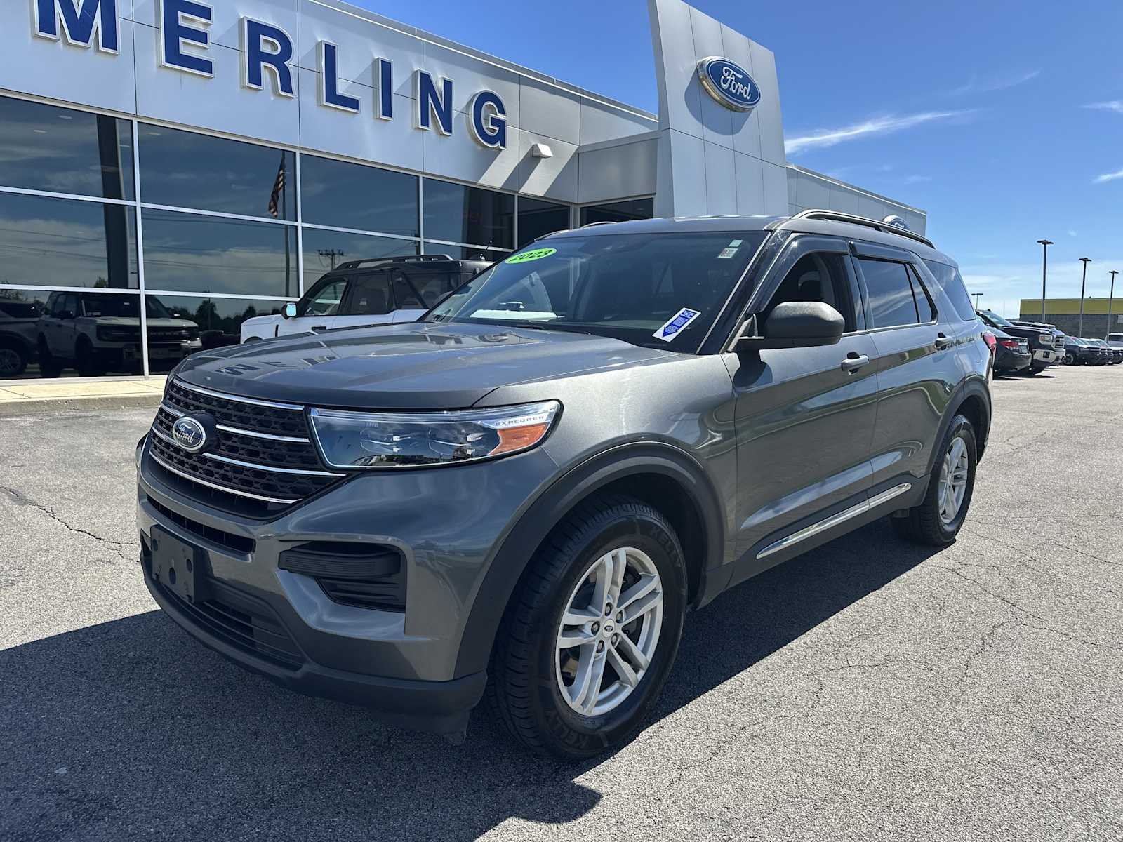 Used 2023 Carbonized Gray Metallic Ford XLT image 12