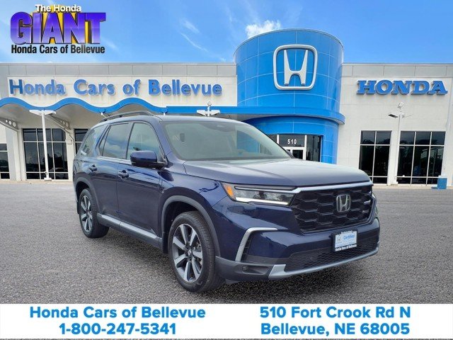 Certified Used 2023 Obsidian Blue Pearl Honda AWD TRG image 11