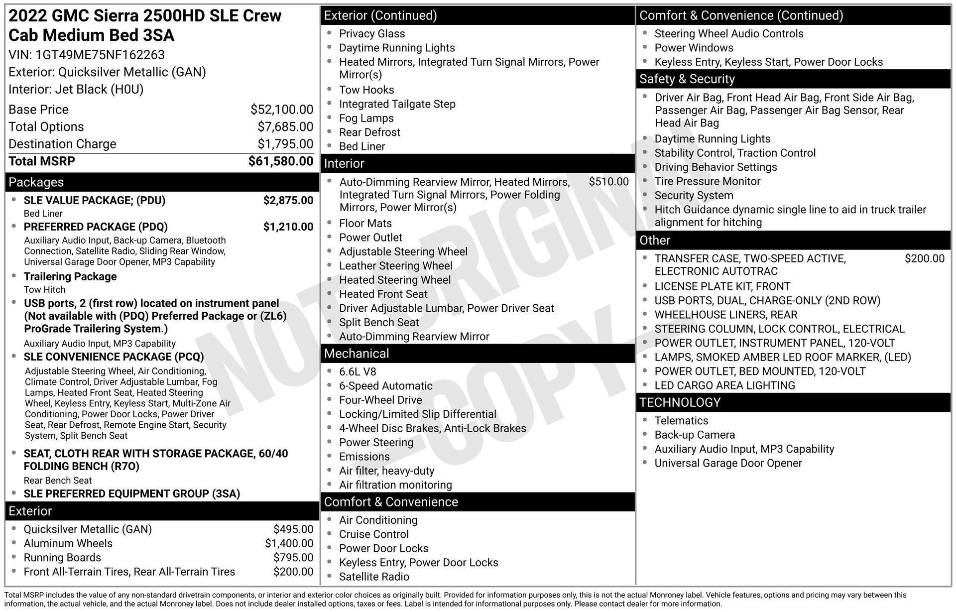 2022 GMC SIERRA HD - Image 2