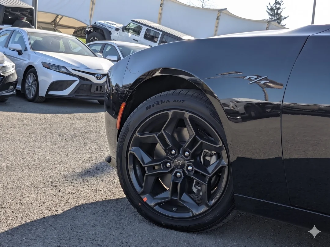 New 2026 Black Dodge R/T - - AWD - Blacktop Pack - Driver Convenience - Alpine Audio - Hurricane Turbo & More! image 9
