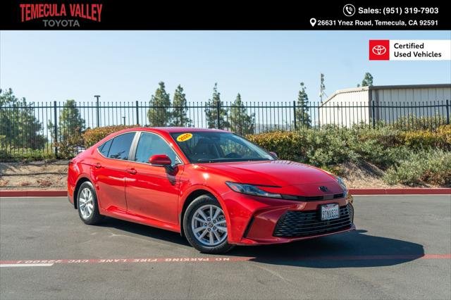Certified Used 2025 SUPERSONIC RED Toyota  image 1