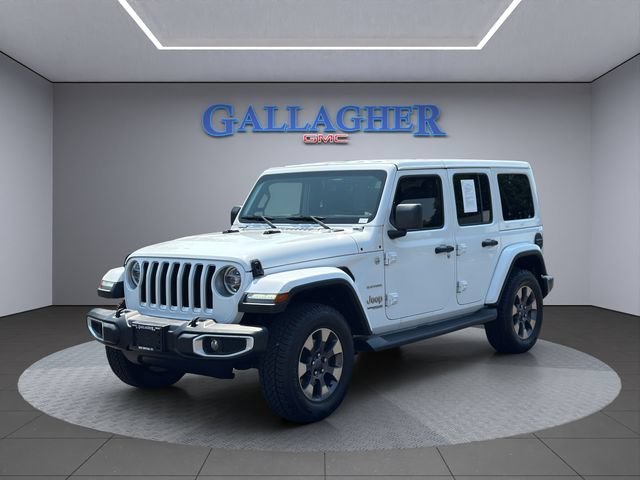 Used 2018 White Jeep Sahara 4x4 image 10