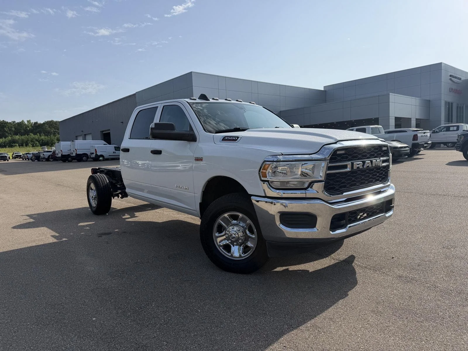 Used 2019 Bright White Clearcoat Ram Tradesman image 3