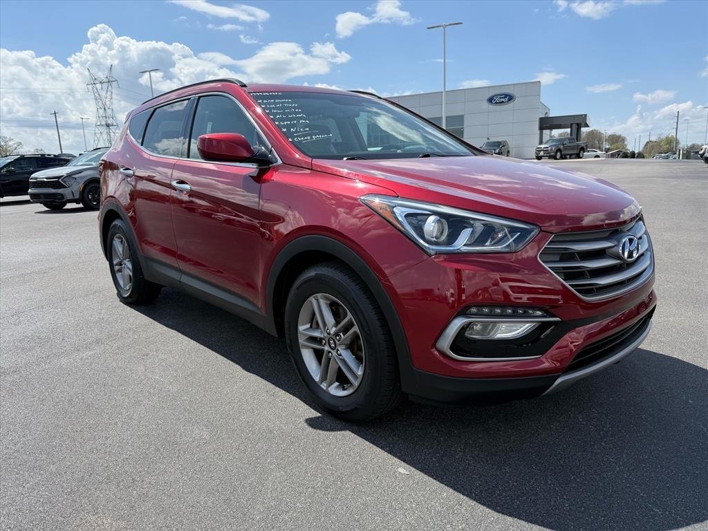 Used 2017 Hyundai Santa Fe Sport with VIN 5XYZU3LB4HG383893 for sale in Dandridge, TN