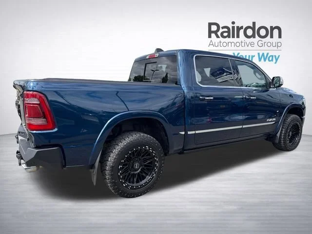 Used 2021 Patriot Blue Pearlcoat Ram Limited image 14