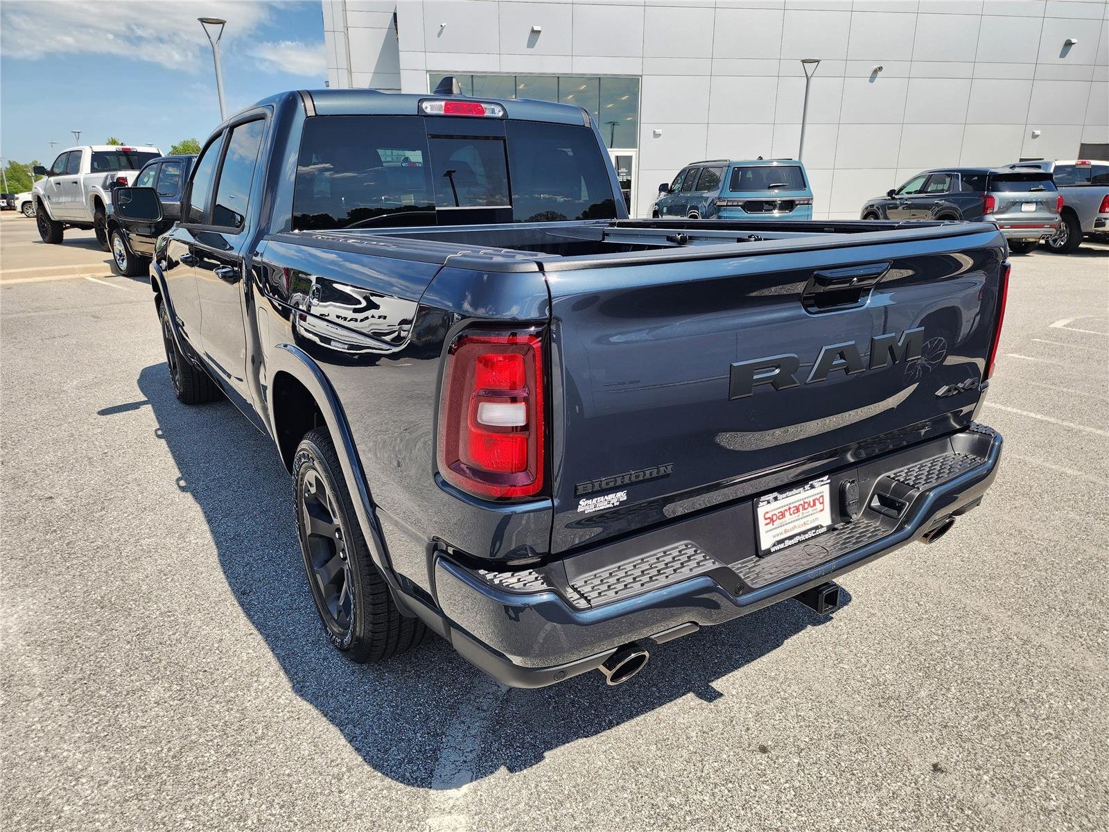 New 2026 Forged Blue Metallic Exterior Paint RAM Big Horn image 4