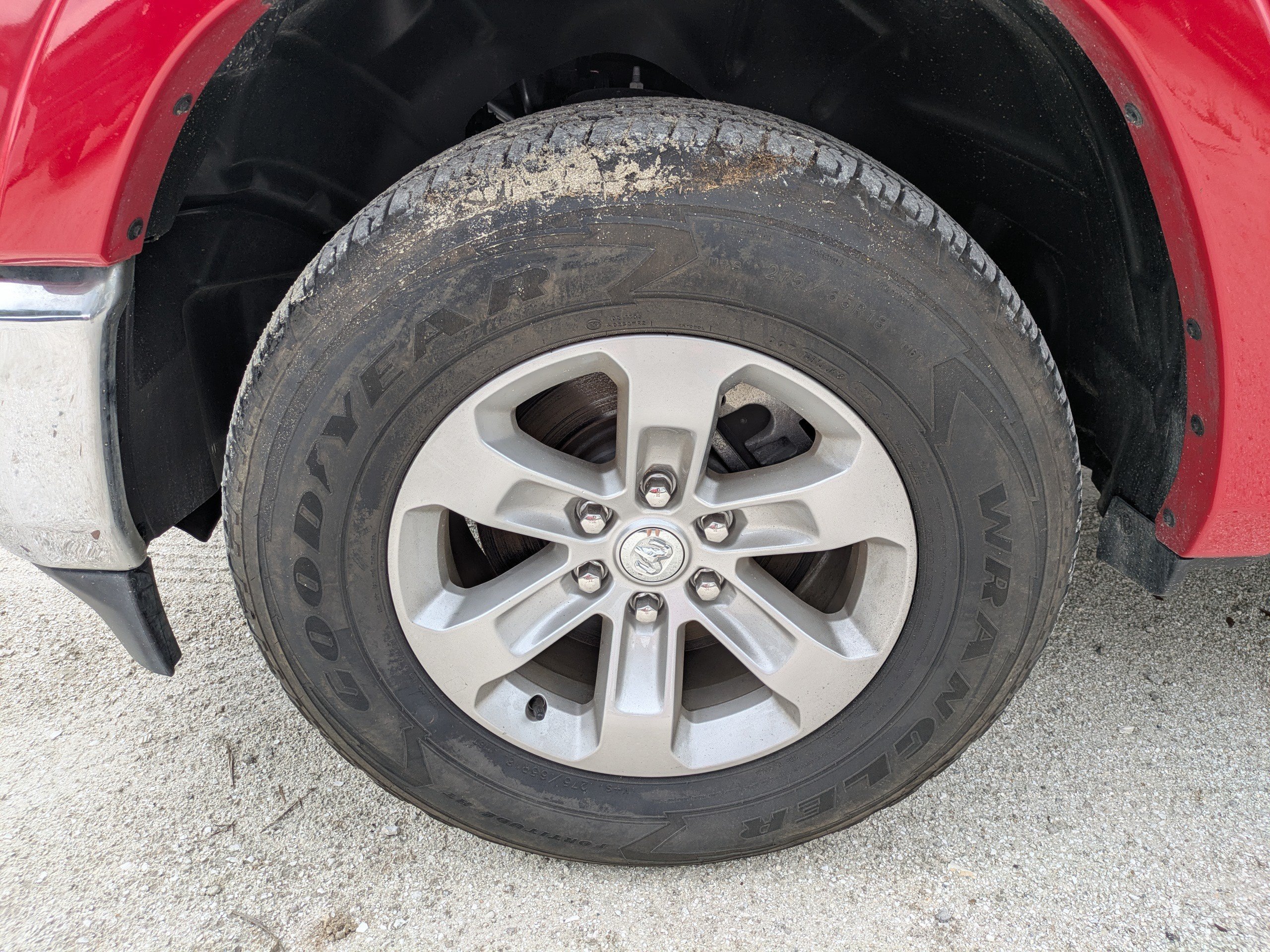 Used 2022 Flame Red Clearcoat Ram Laramie image 10