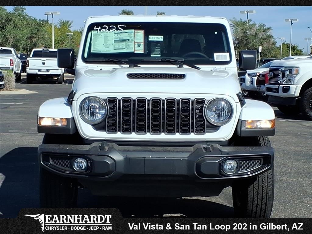 New 2025 Bright White Clearcoat Jeep Sport S image 2