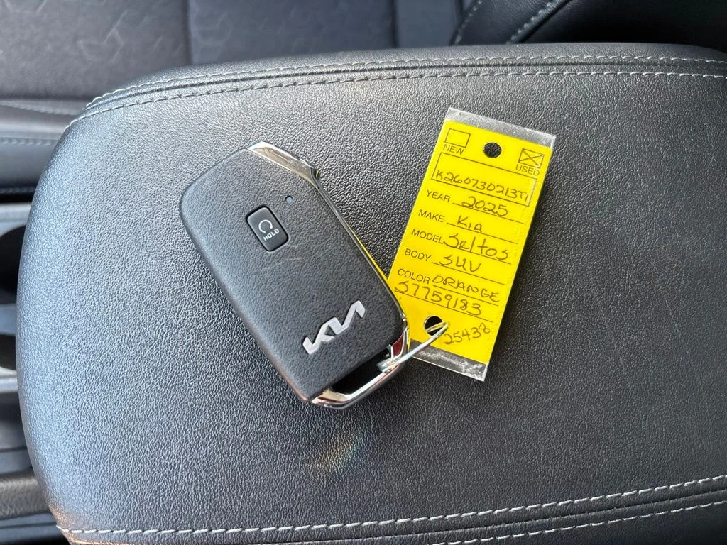 Certified Used 2025 Orange Kia S image 33