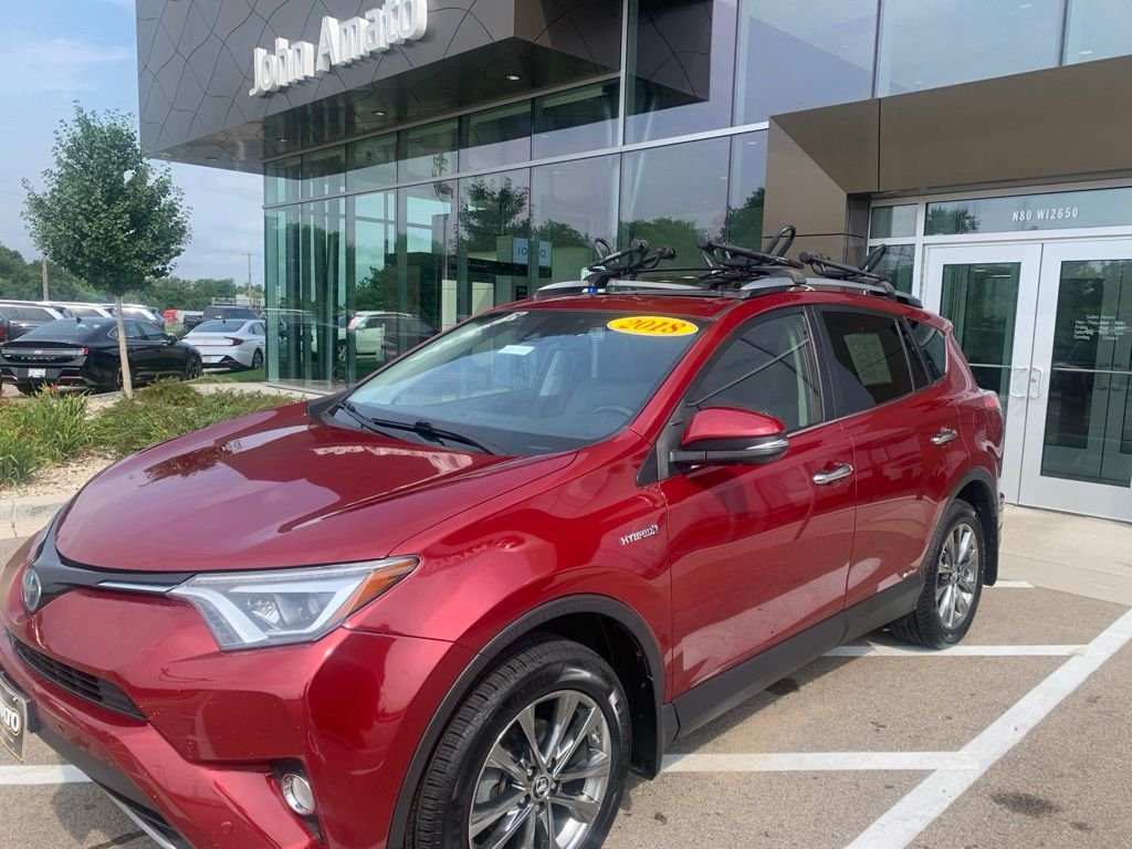 Used 2018 Red Toyota Limited image 1