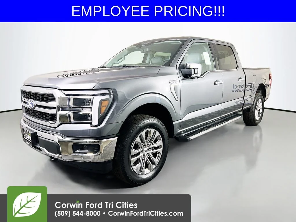 New 2026 Carbonized Gray Metallic Ford Lariat image 5