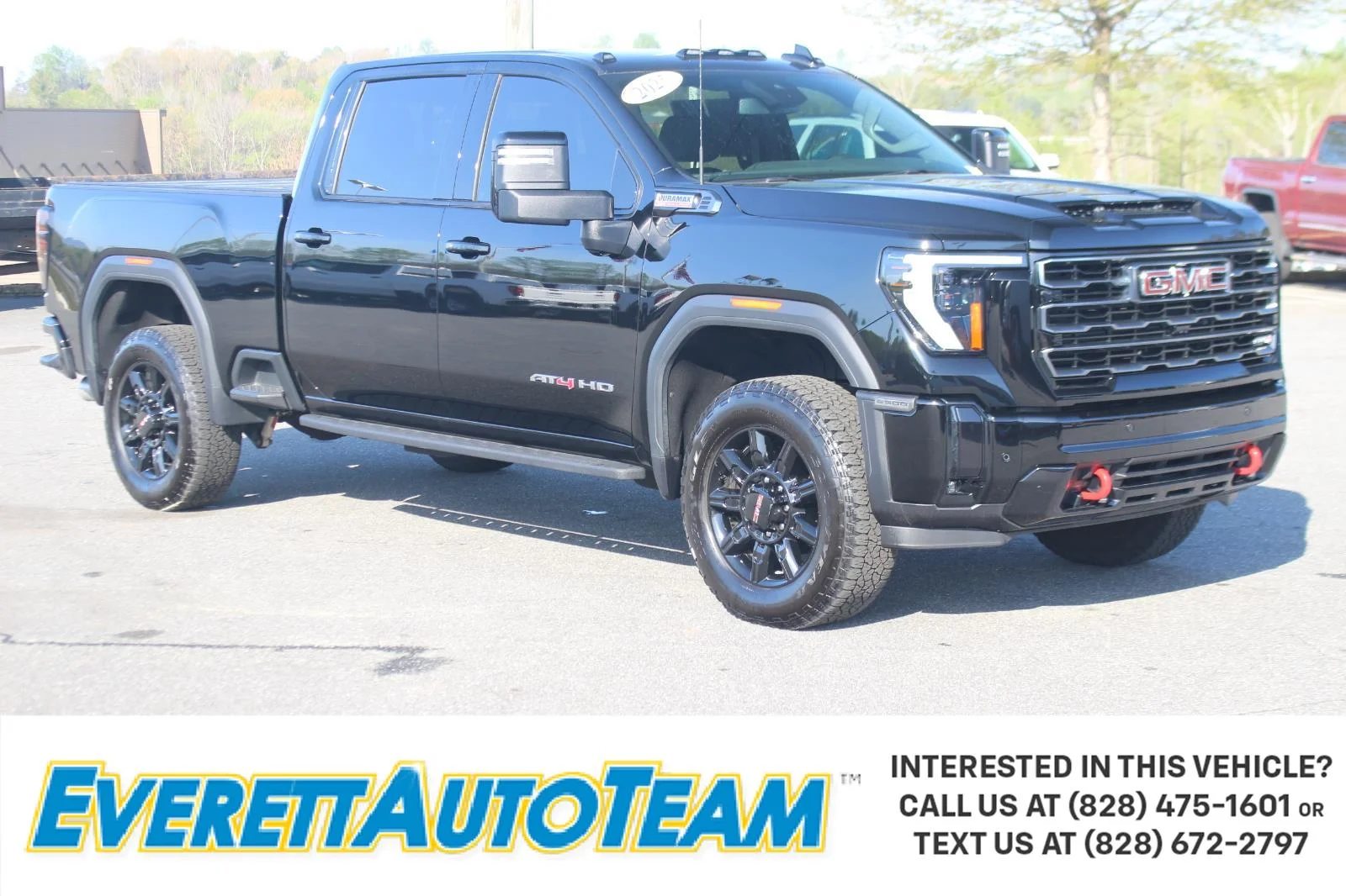 Used 2025 Onyx Black GMC AT4 image 1