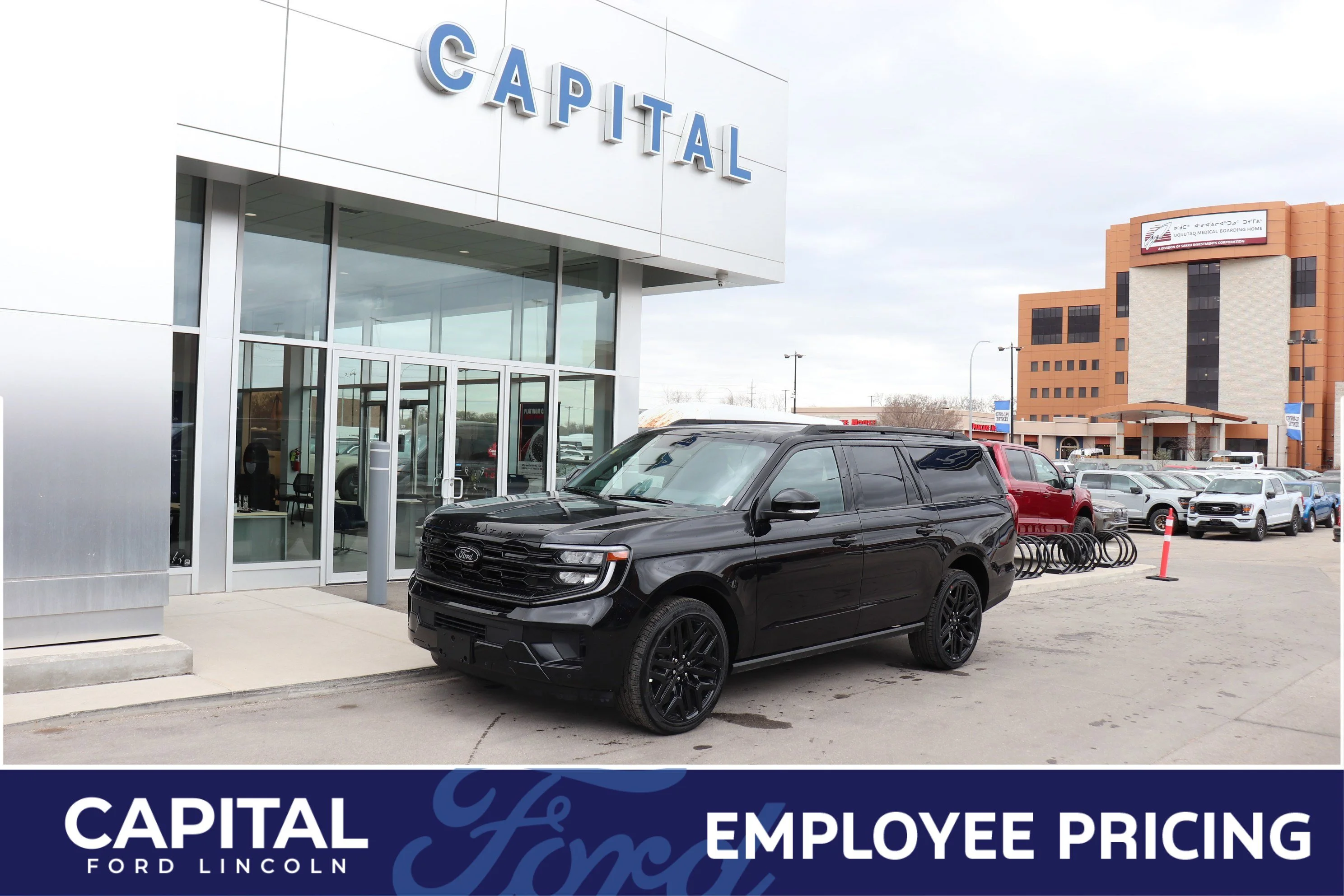New 2026 AGATE BLACK METALLIC Ford Platinum Max image 1
