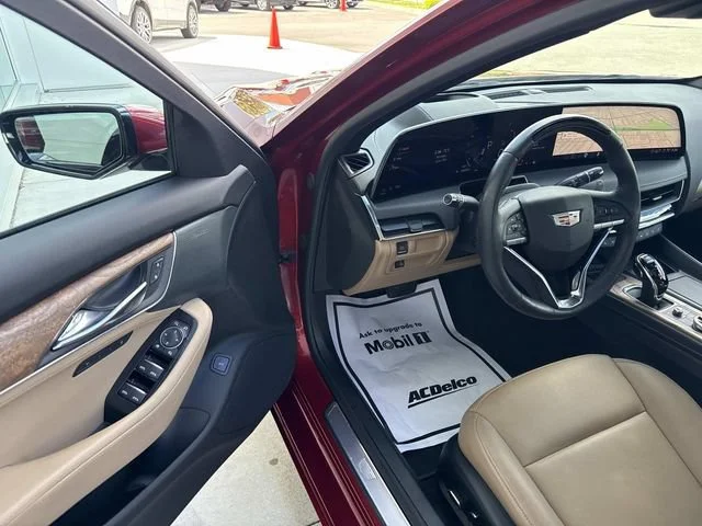 Certified Used 2025 Radiant Red Tintcoat Cadillac Premium Luxury image 14