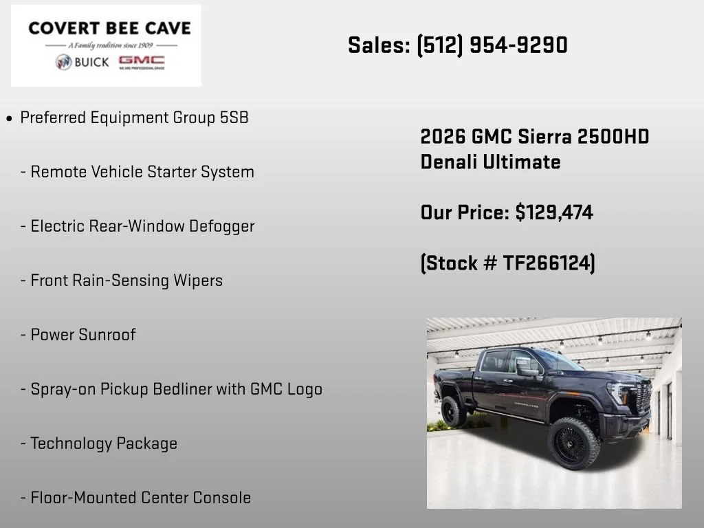 2026 GMC Sierra 2500HD Denali Ultimate - Photo 12
