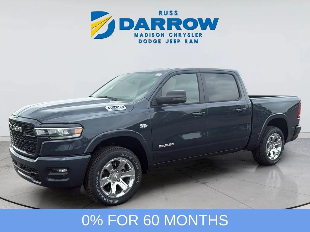 New 2026 Forged Blue Metallic Exterior Paint RAM Big Horn/Lone Star image 1