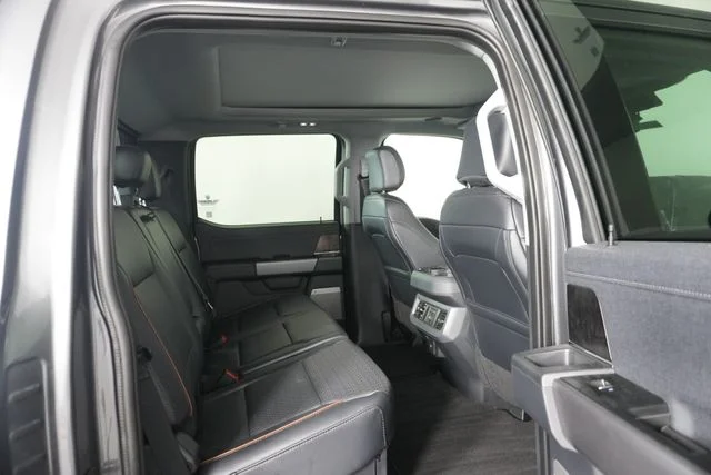 New 2025 Gray Ford Lariat Hauler Bed Crossley Customs image 29