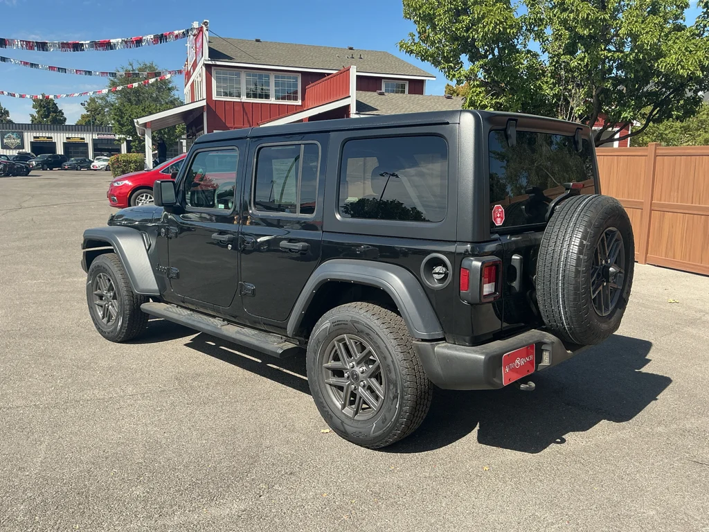 Used 2024 Black Clearcoat Jeep Sport S image 2